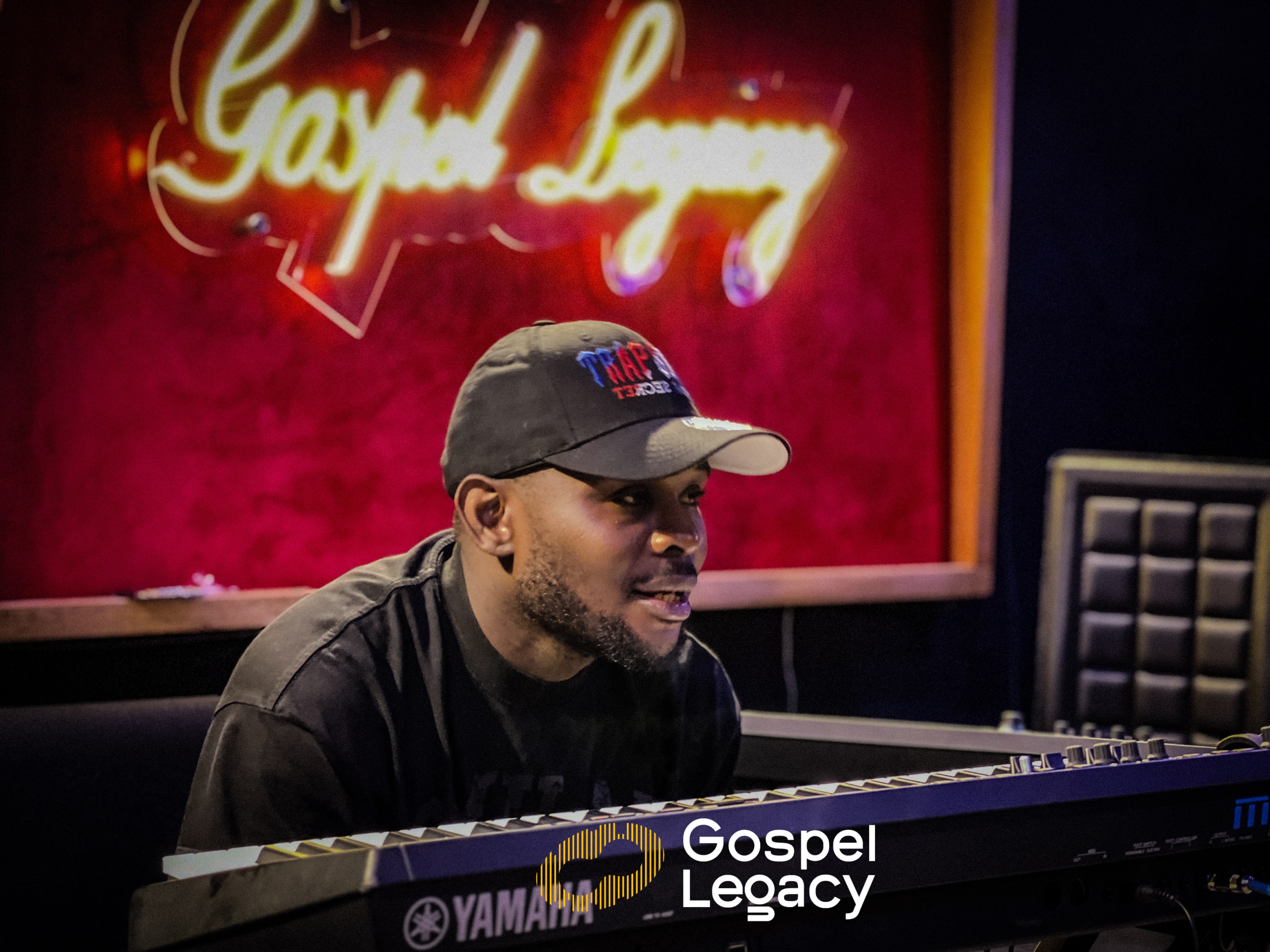 Caleb Sissing at Gospel Legacy Studio