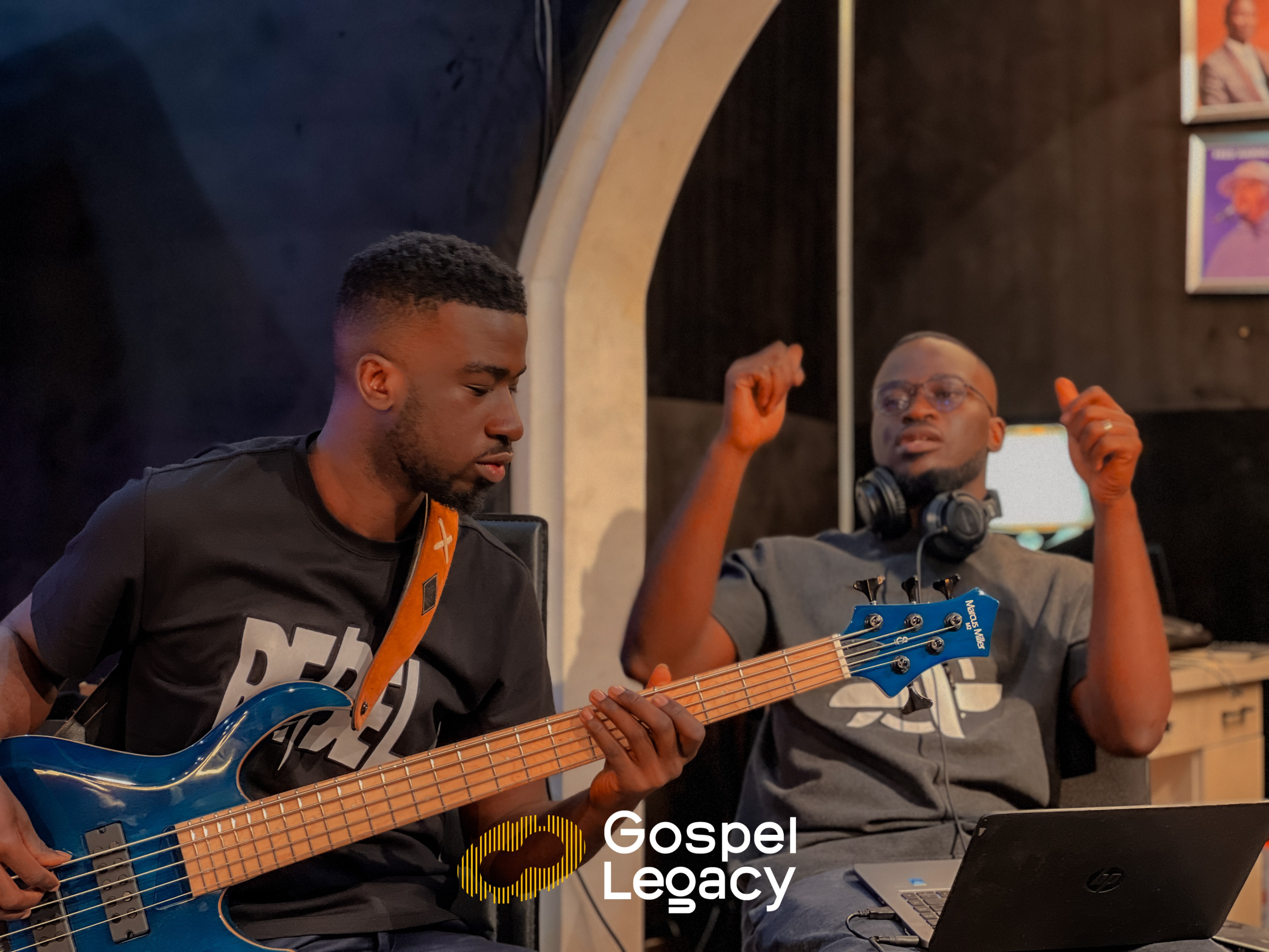 The Essienes at Gospel Legacy Studio